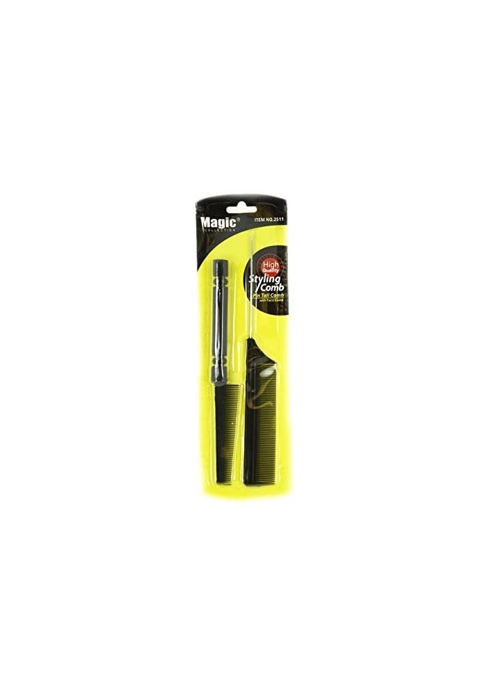 Magic Twist & Pin Tail Comb Combo Pack - High Quality Styling Tools
